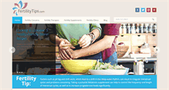 Desktop Screenshot of fertilitytips.com